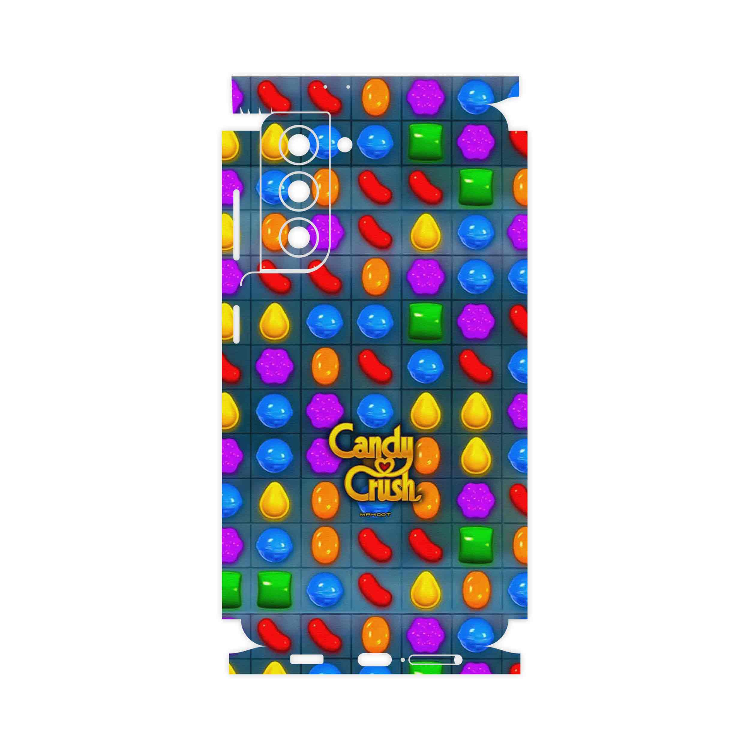 برچسب پوششی ماهوت مدل Candy Crush Game Series-FullSkin مناسب برای گوشی موبایل سامسونگ Galaxy S21 5G