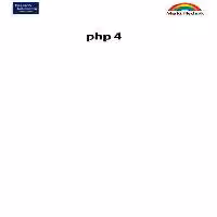 خرید و دانلود نسخه کامل کتاب PHP 4 - new technology . Dynamische Webauftritte professionell realisieren