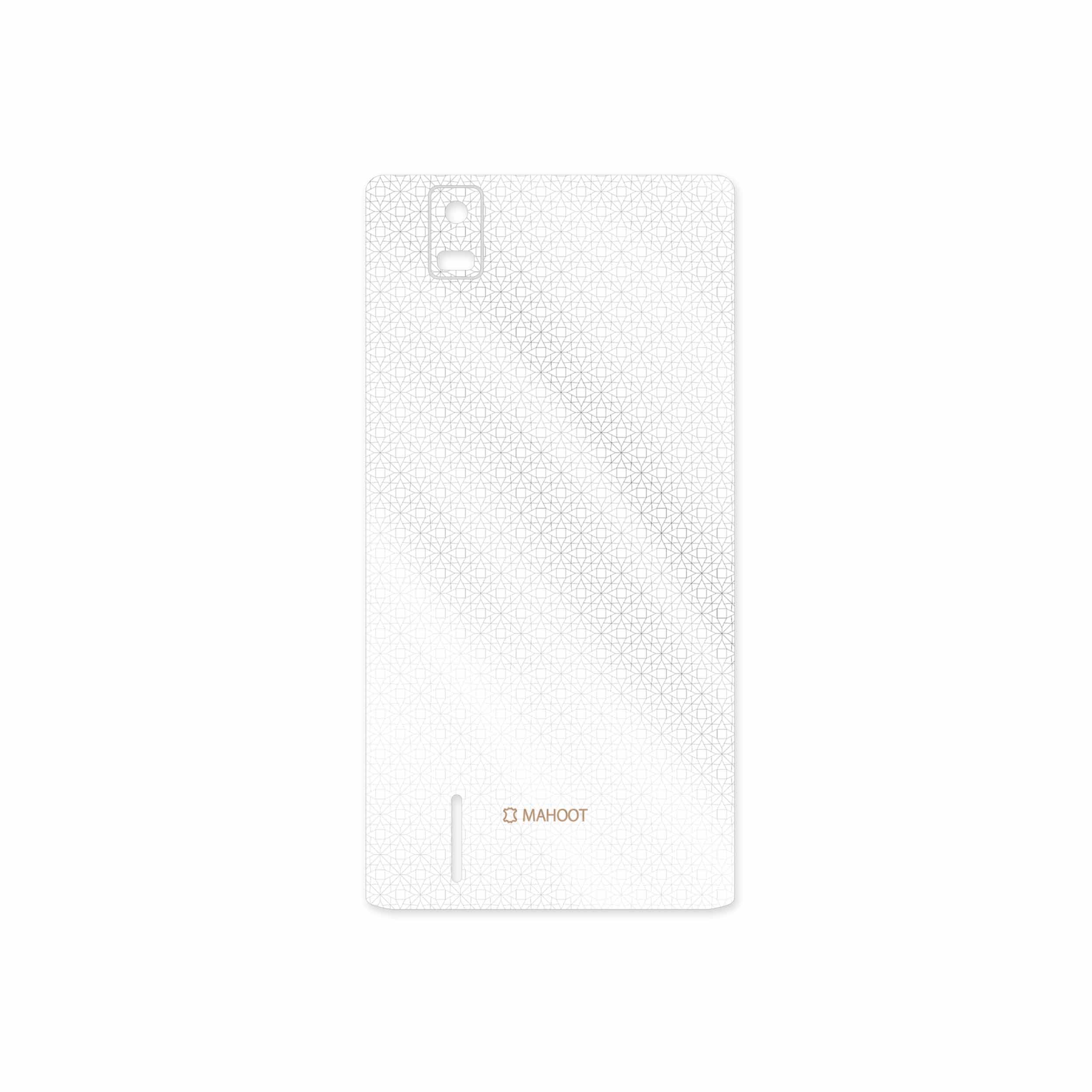 برچسب پوششی ماهوت مدل Gloss Transparent مناسب برای گوشی موبایل هوآوی Ascend P2