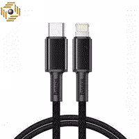 کابل تبدیل USB-C به لایتنینگ باسئوس مدل CATLGD طول 1 متر