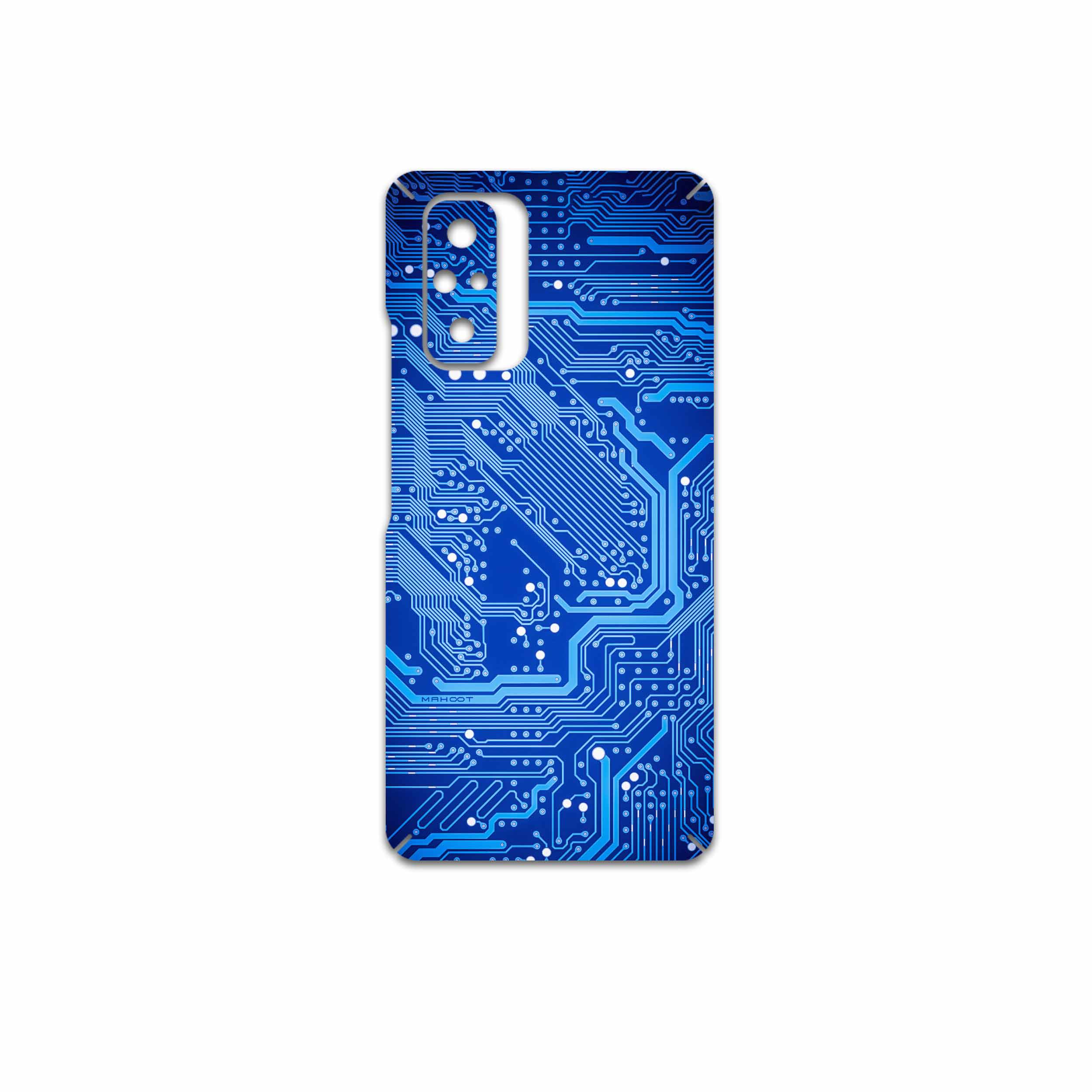 برچسب پوششی ماهوت مدل Blue-Printed-Circuit-Board مناسب برای گوشی موبایل شیائومی Redmi Note 10 Pro Max