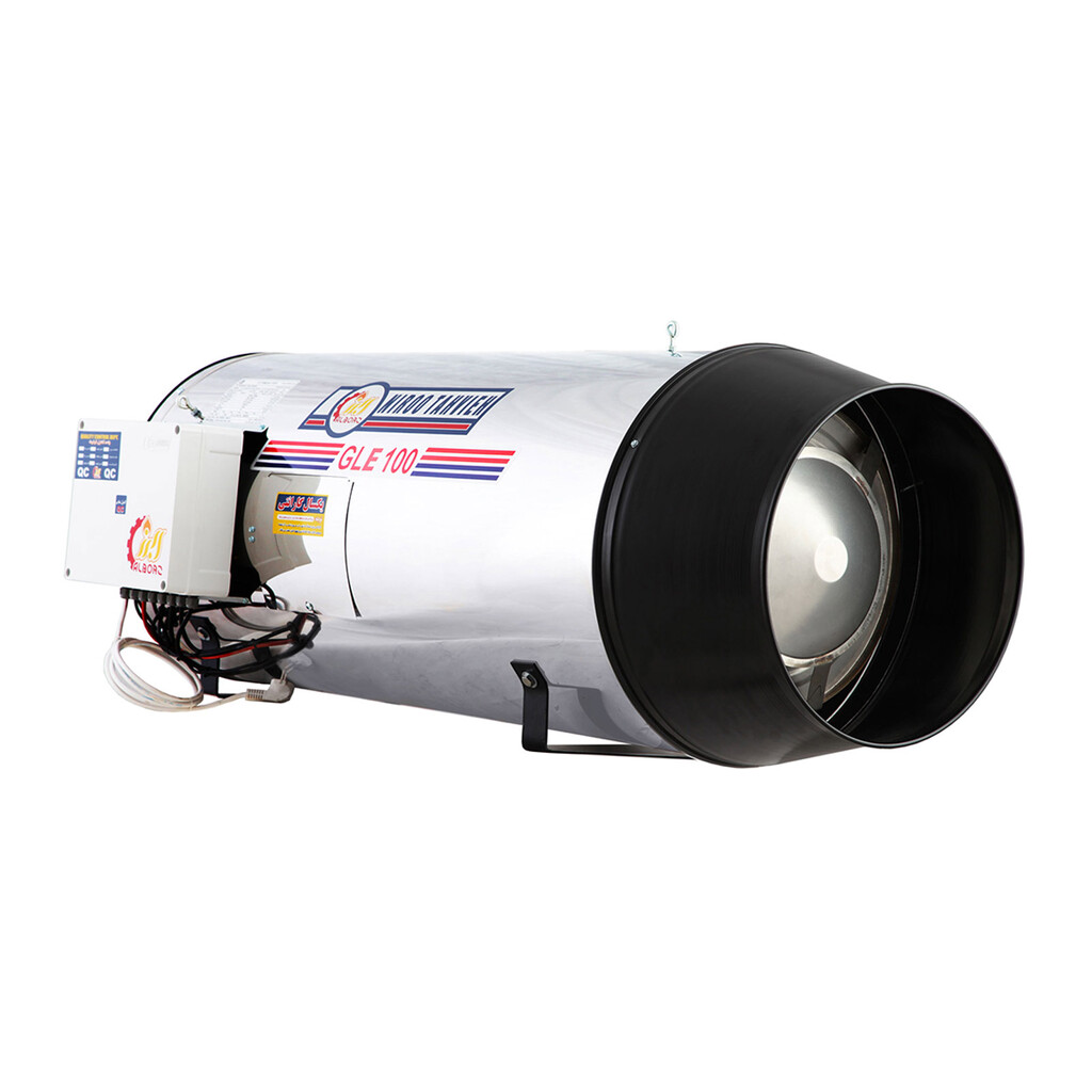جت هیتر گازوئیلی 100 هزار کیلو کالری نیرو تهویه البرز مدل GLE-100