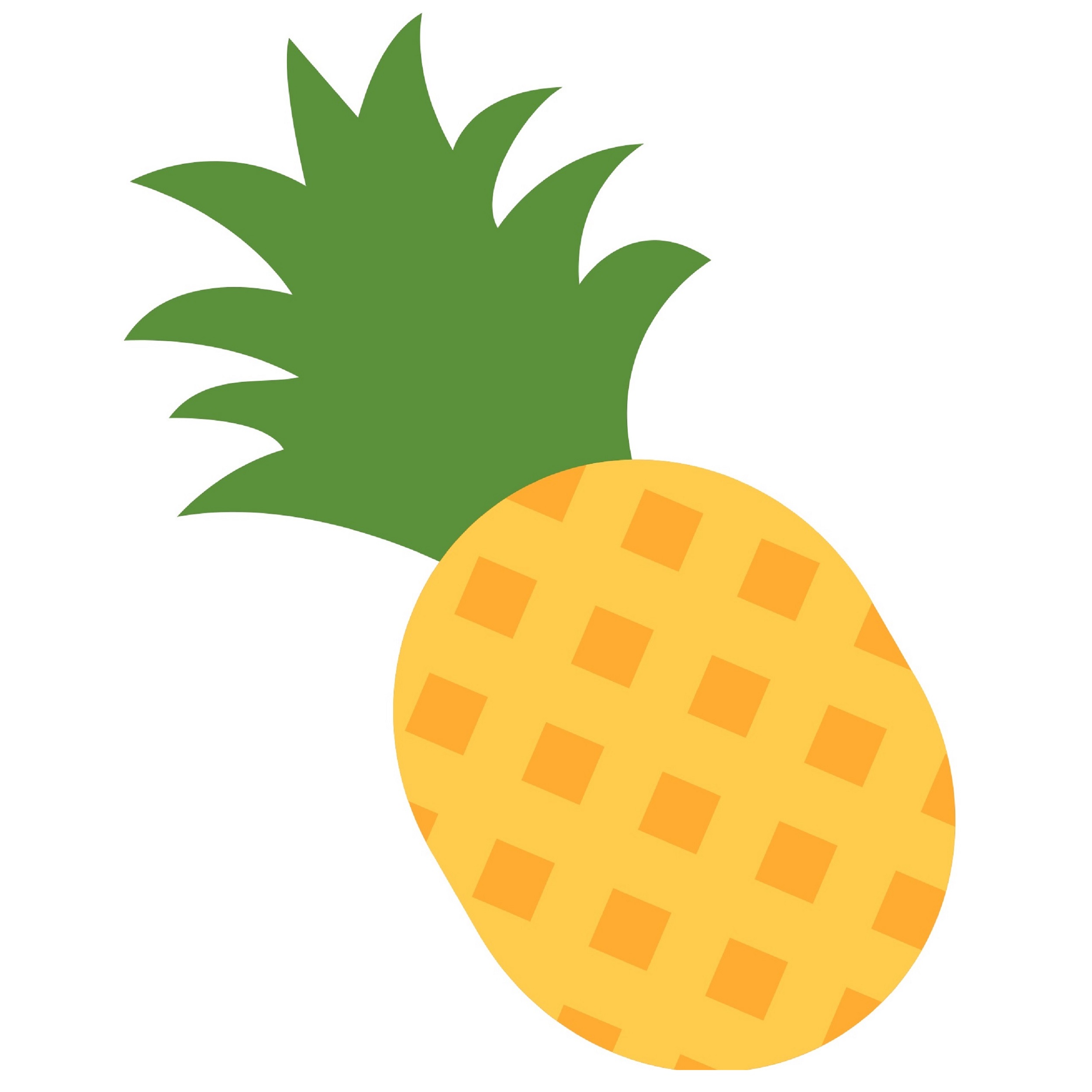 استند رومیزی تولد طرح آناناس مدل استوایی کد PINEAPPLE01S30
