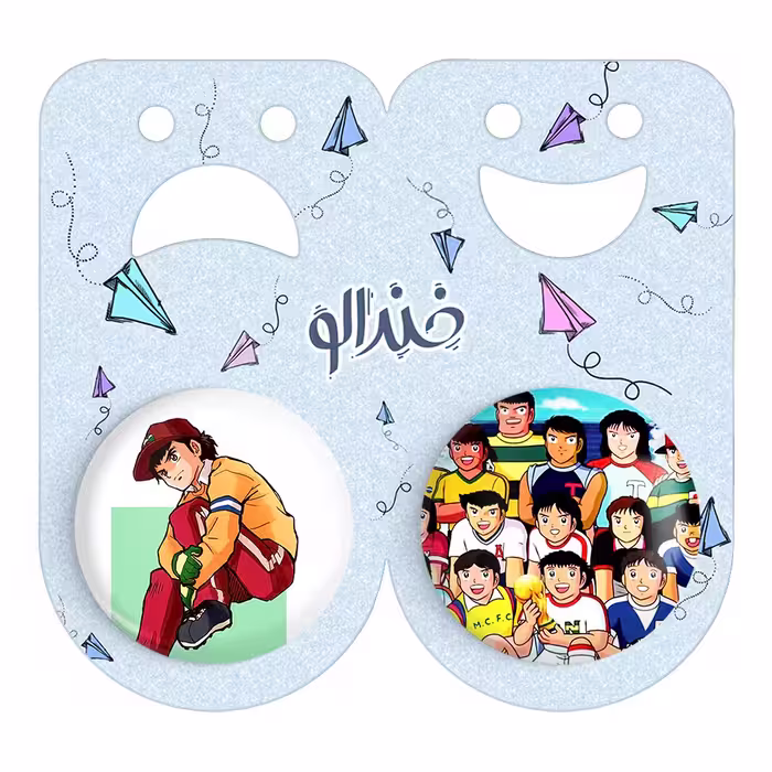 پیکسل خندالو مدل واکی بایاشی فوتبالیست ها کد 1056210564 مجموعه 2 عددی