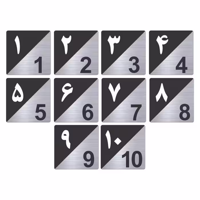 تابلو نشانگر طرح پلاک واحد مدل TR-59