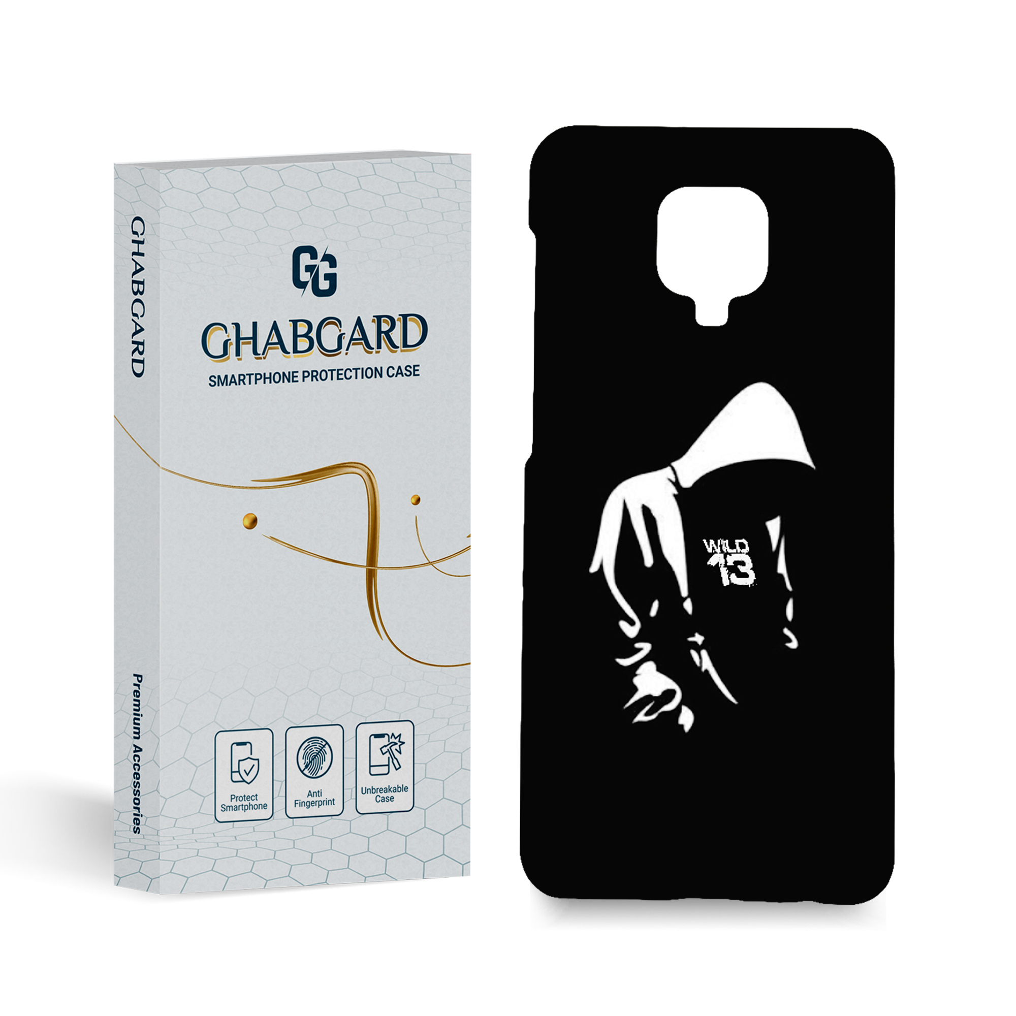 کاور قاب گارد مدل پسرانه مناسب برای گوشی موبایل شیائومی Redmi note 9 pro/note 9s