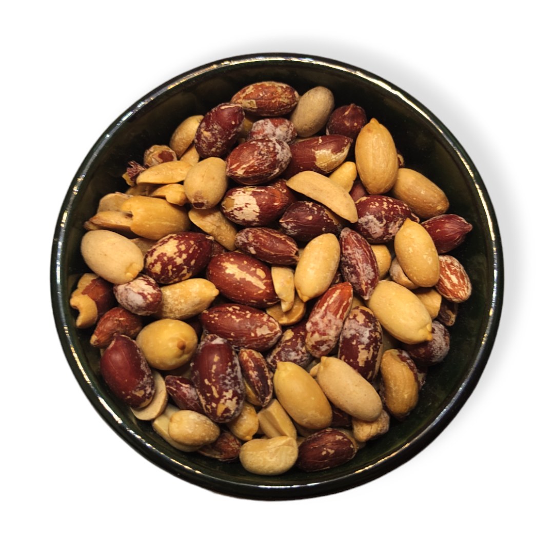 مغز بادام زمینی ممتاز بسیار خوش طعم بدون پوسته و ظاهری عالی.  1 کیلو