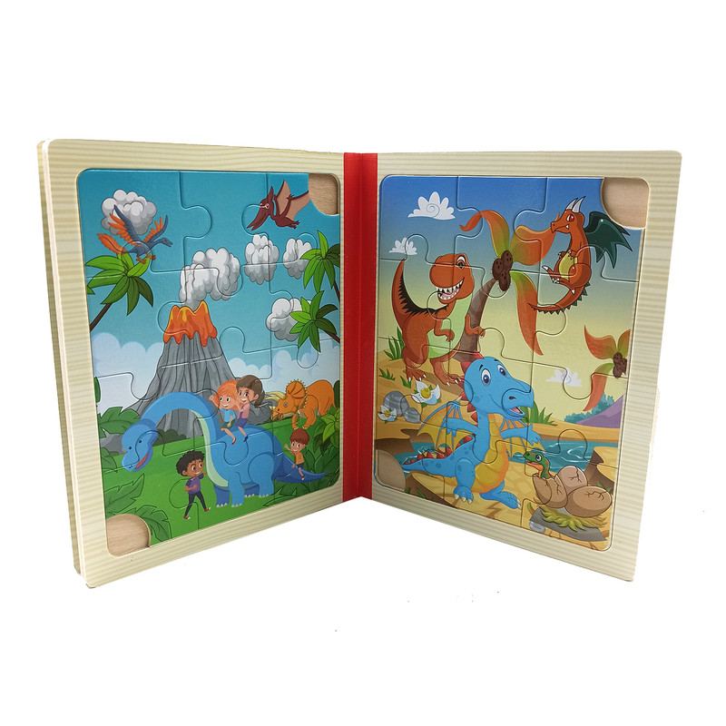 پازل 72 تکه طرح دایناسور کد R001 | چاوه