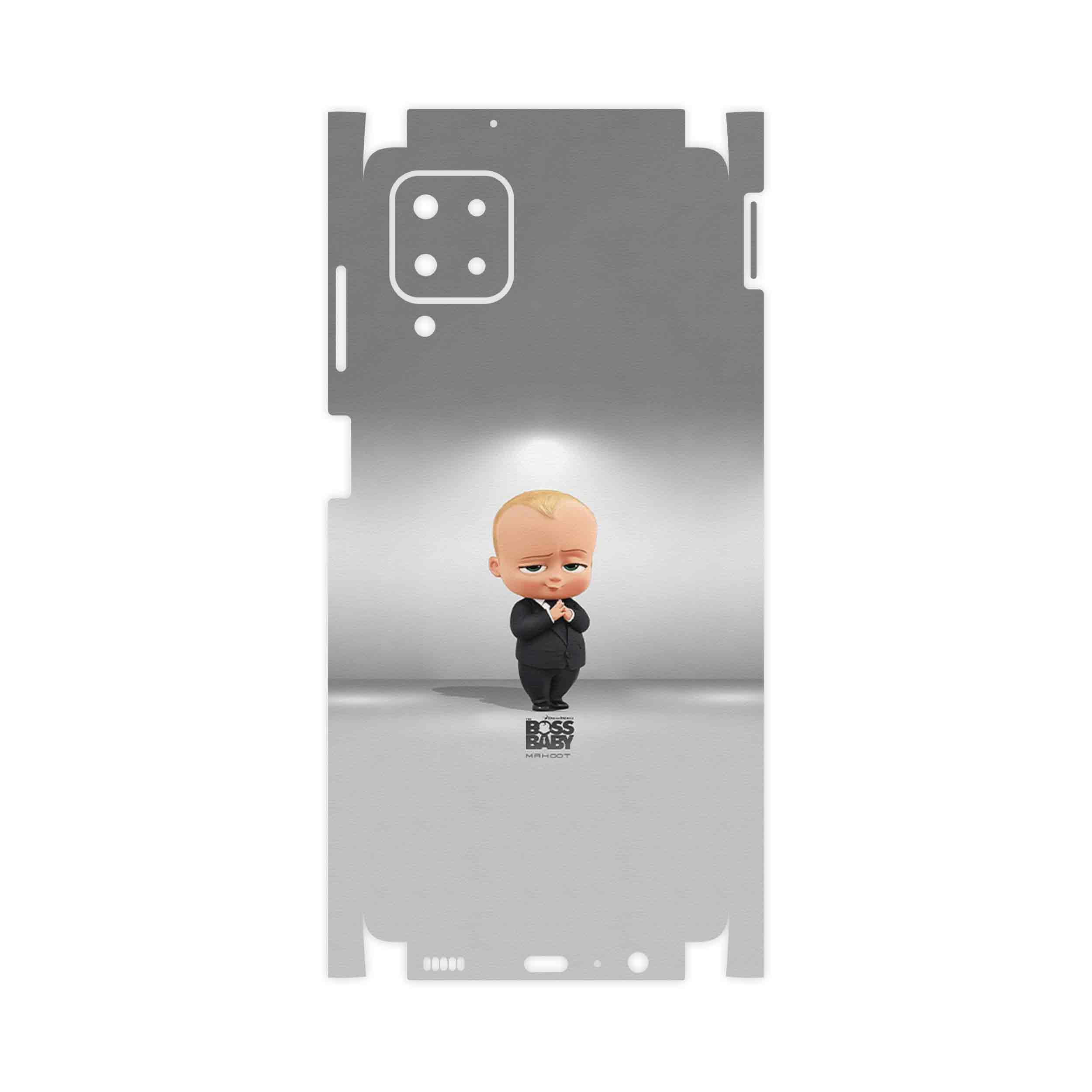 برچسب پوششی ماهوت مدل The Boss Baby-FullSkin مناسب برای گوشی موبایل سامسونگ Galaxy F12