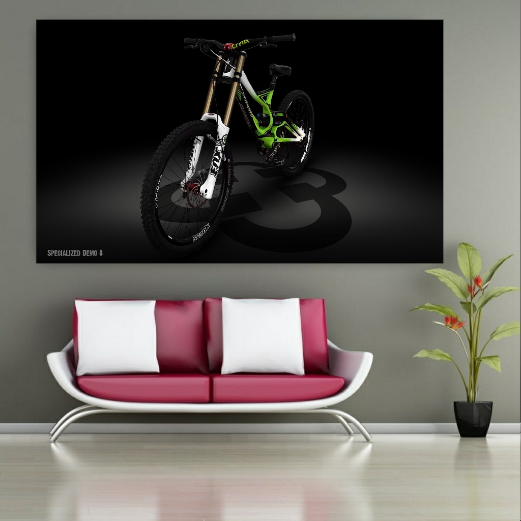 تابلو بوم طرح دوچرخه حرفه ای مدل SDB919