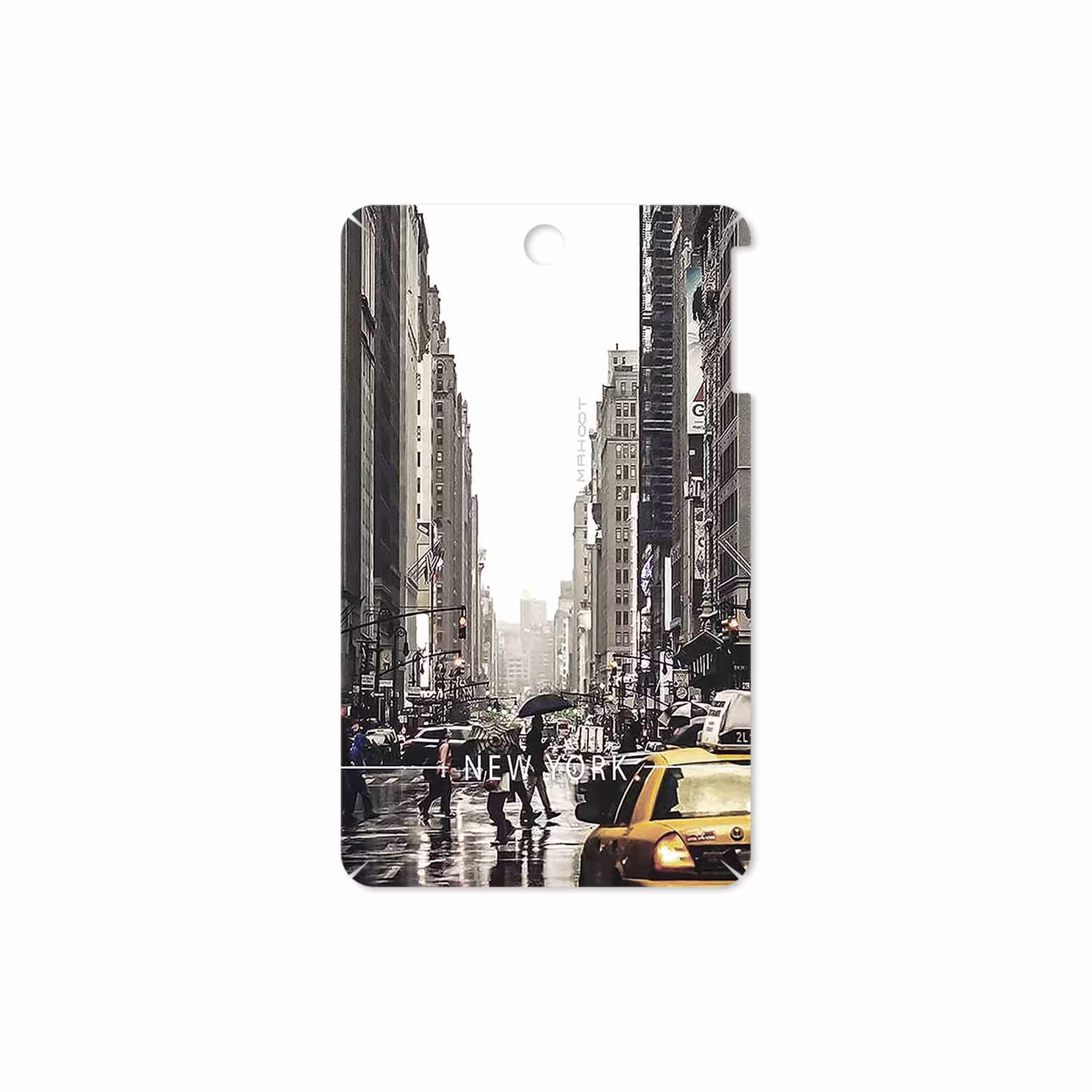 برچسب پوششی ماهوت مدل New York City مناسب برای تبلت لنوو A7-50 A3500 2014
