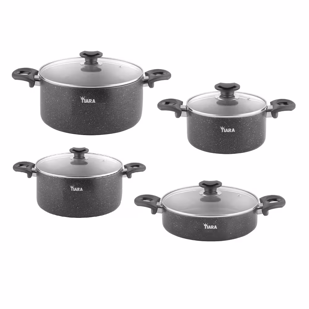 سرویس قابلمه 8 پارچه تیارا مدل TR-8SPTG