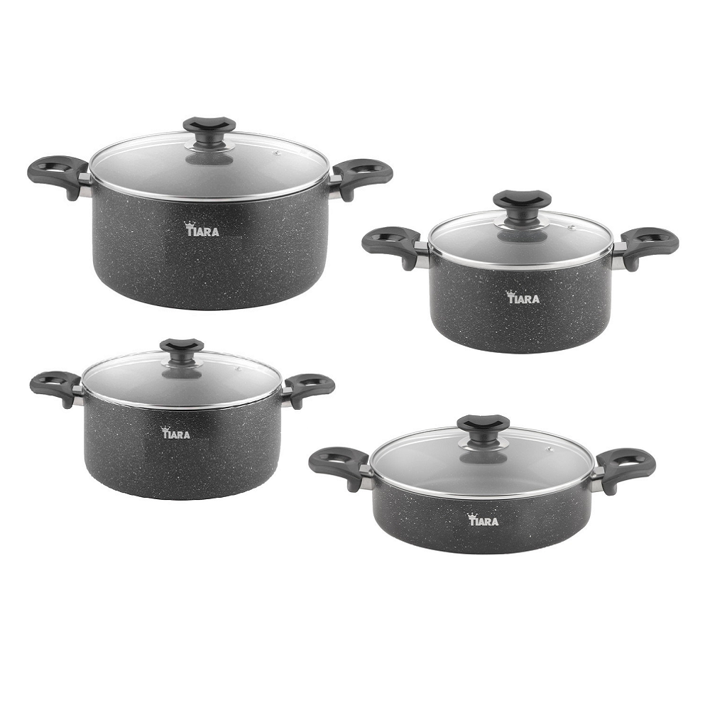 سرویس قابلمه 8 پارچه تیارا مدل TR-8SPTG