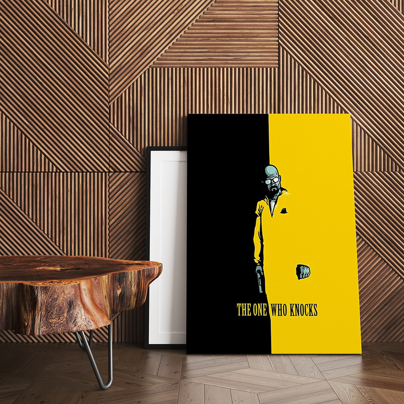 تابلو شاسی مدل بریکینگ بد کد S110001 | دنیای قاب