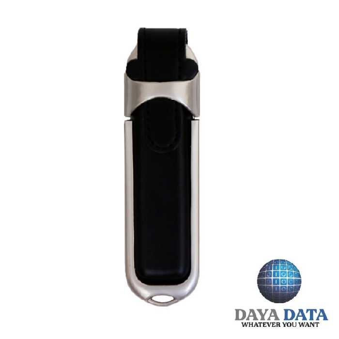 فلش مموری فانتزی دایا دیتا لوکس چرمی مدل LE1001-17 ظرفیت32GB -USB2 رنگ مشکی
