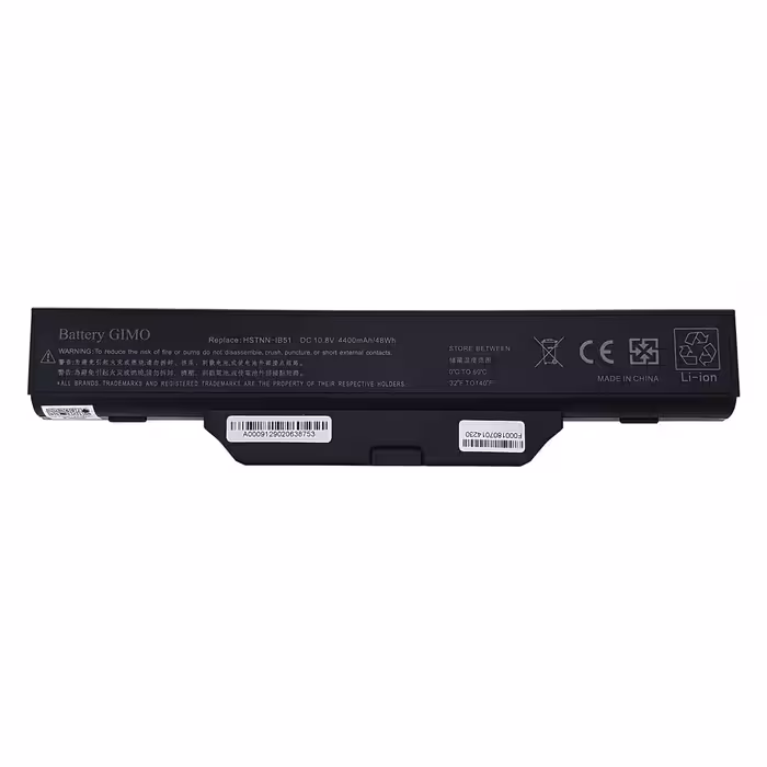 باتری لپ تاپ 6 سلولی برای لپ تاپ مدل Compaq 6730