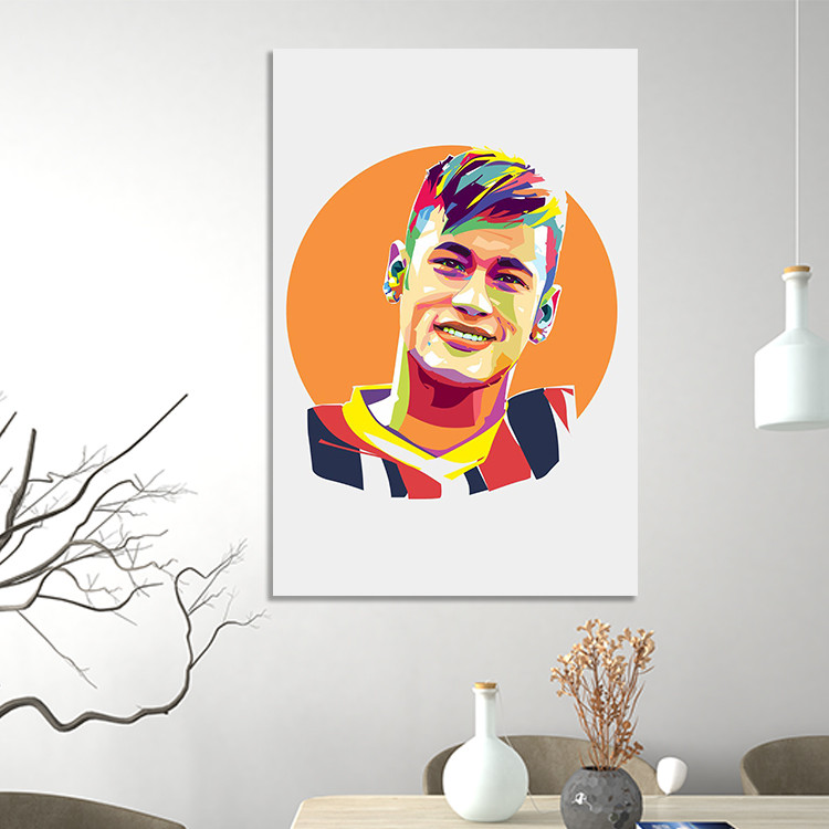 تابلو شاسی مدل نیمار کد 90 | دنیای قاب