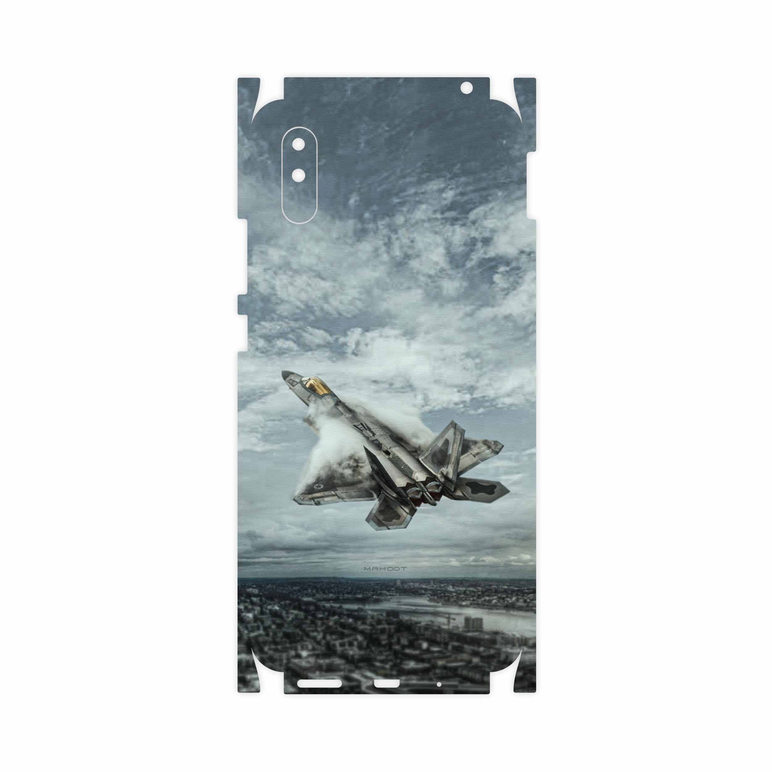 برچسب پوششی ماهوت مدل F-22-Raptor-FullSkin مناسب برای گوشی موبایل شیائومی Redmi 9i Sport