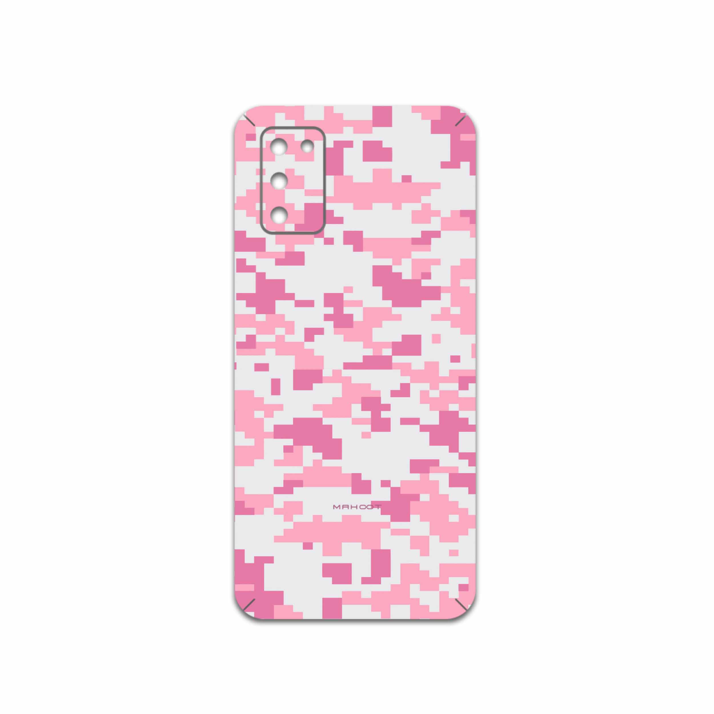 برچسب پوششی ماهوت مدل Army-Pink-pixel مناسب برای گوشی موبایل سامسونگ Galaxy A03S