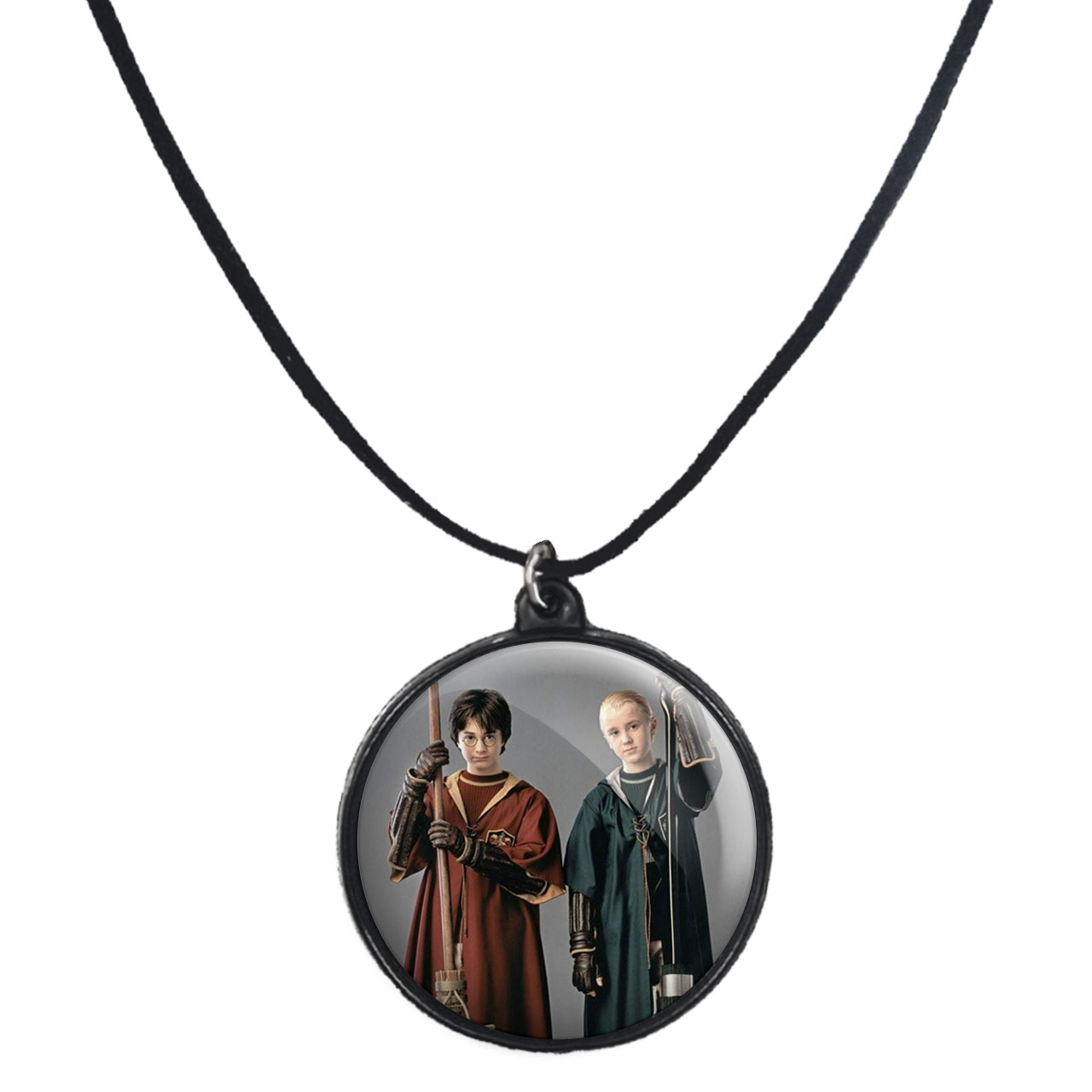 گردنبند پرمانه طرح Harry Potter کد pmb.24002 مدل دو طرفه