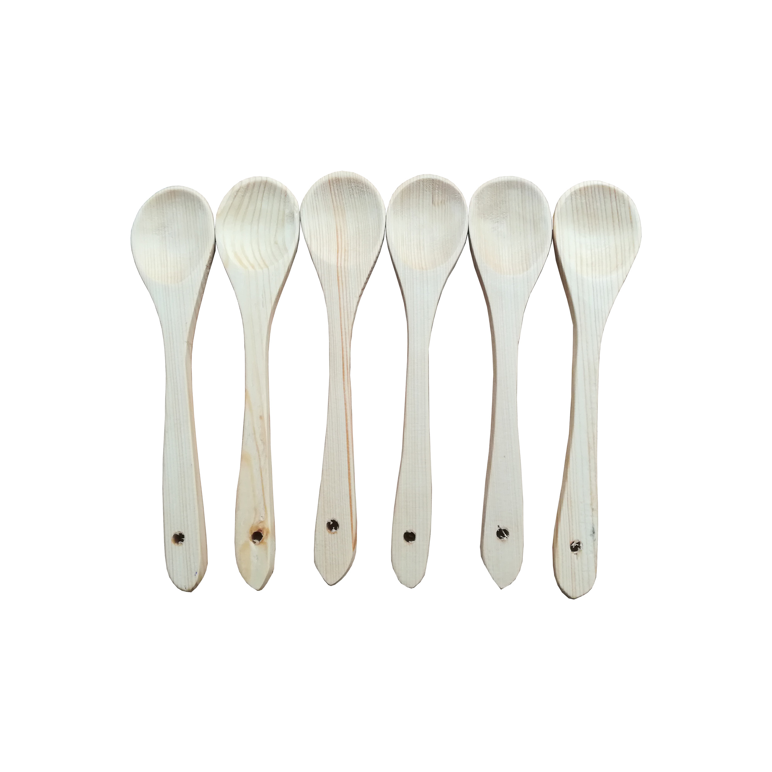 قاشق چوبی مدل z111  مجموعه شش عددی