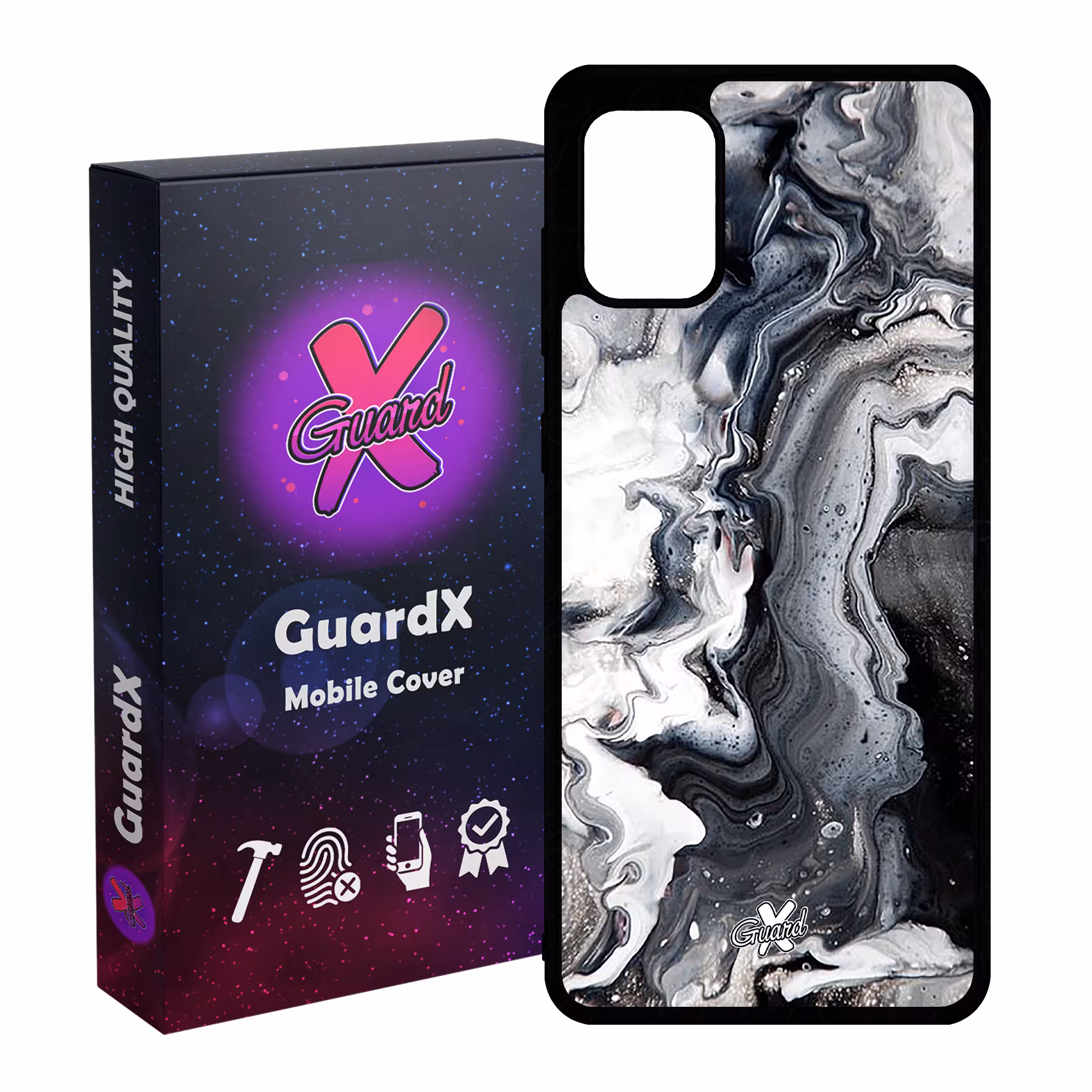 کاور گارد ایکس طرح ماربل مدل Glass10277 مناسب برای گوشی موبایل سامسونگ Galaxy A31