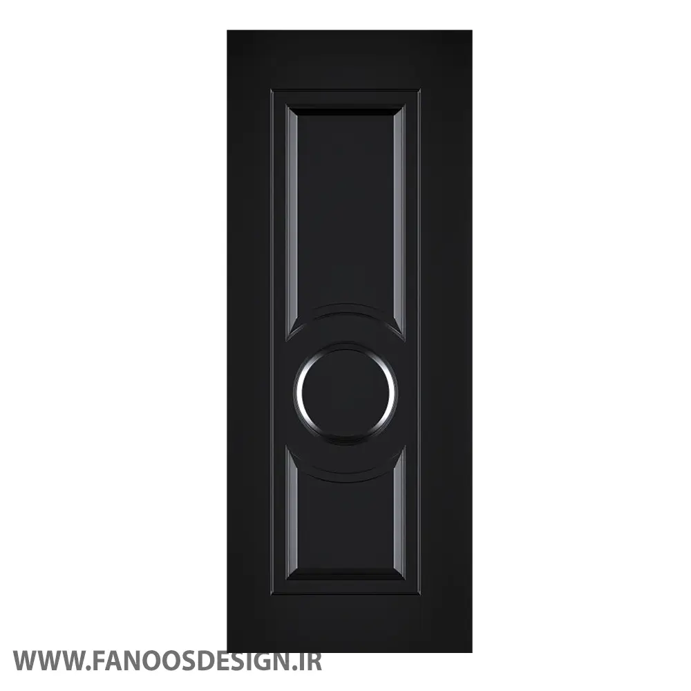 درب ملامینه مدل پاتریس بلک ونگه درب اتاق خواب ارزان