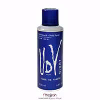اطلاعات ، قیمت و خرید اسپری دئودورانت مردانه نایت یو دی وی UDV Night For Men Deodorant کد R644