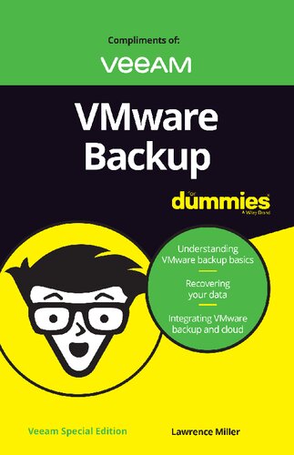 خرید و دانلود نسخه کامل کتاب VMware Backup For Dummies