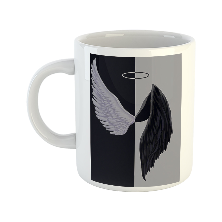 ماگ طرح دارک مدل فرشته