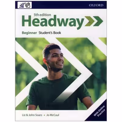 کتاب New headway beginner 4th edition اثر جمعی از نویسندگان انتشارات زبان اُبوک