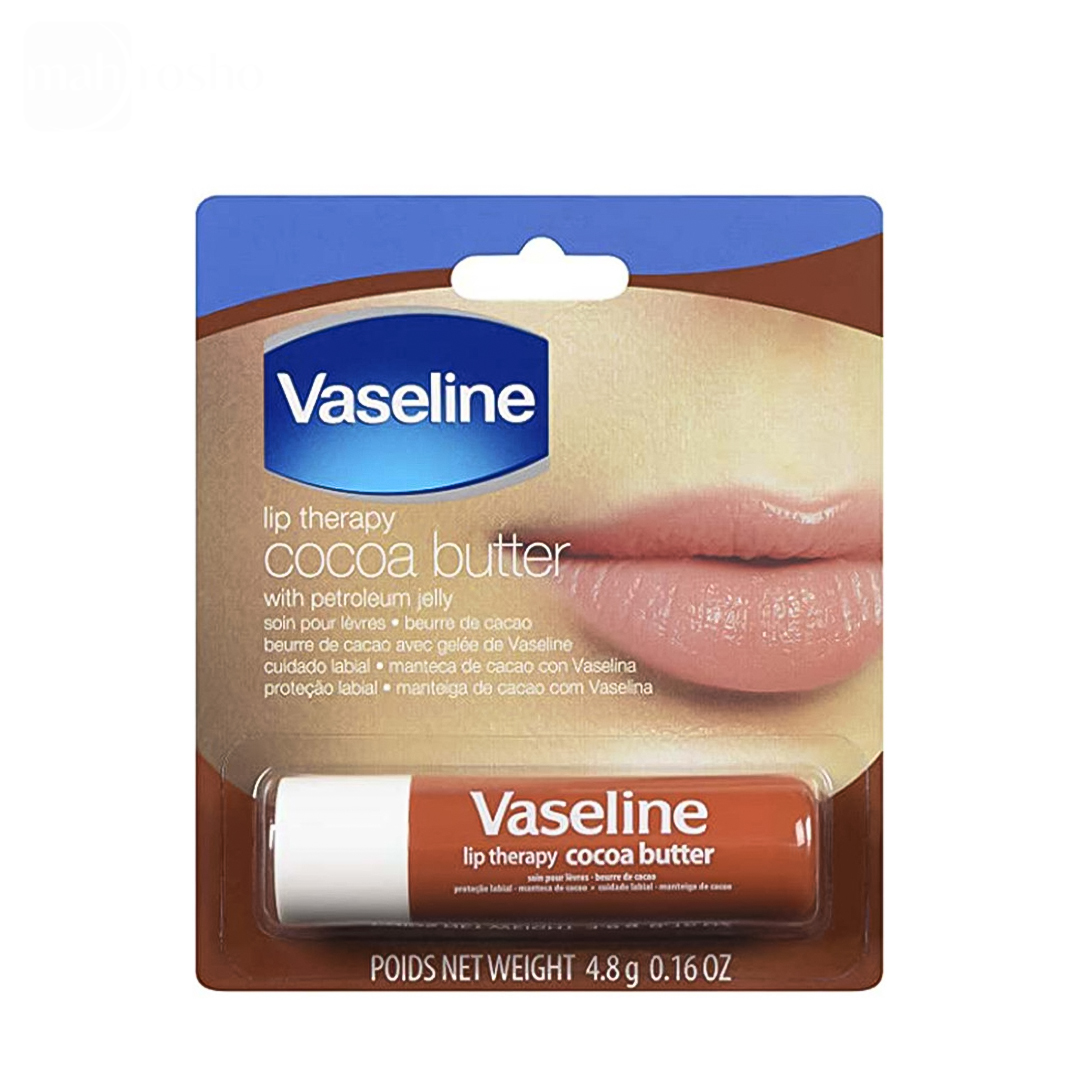 بالم لب استیکی وازلین مدل Cocoa Butter وزن 4.8 گرم
