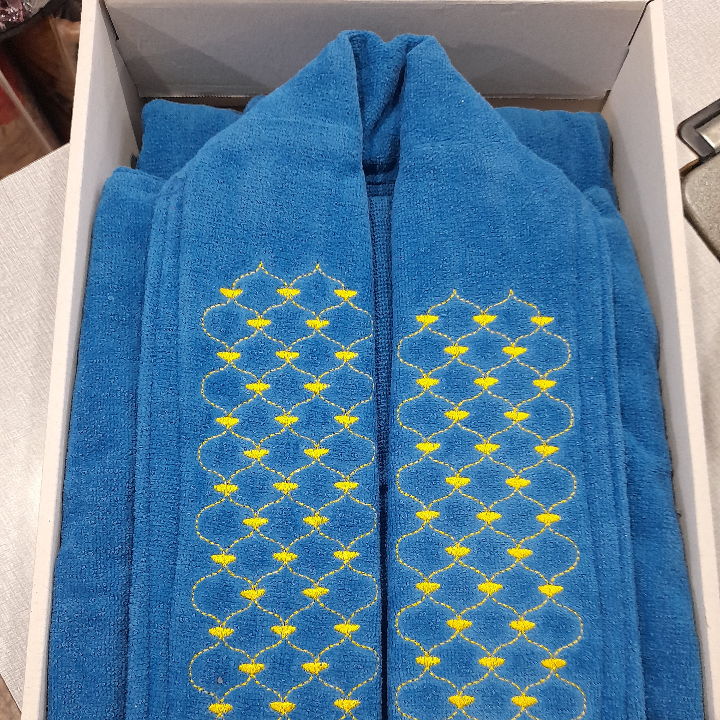 حوله تن پوش نوار اعلاء سایز125 جنس پنبه ای با جذب آب بالا