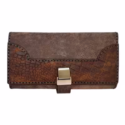 کیف پول چرمی مدل مگنتی کد KP-13
