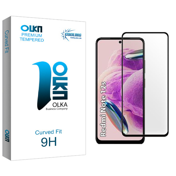 محافظ صفحه نمایش شیشه ای کولینگ مدل Olka مناسب برای گوشی موبایل شیائومی Redmi note 12s | کالا برتری