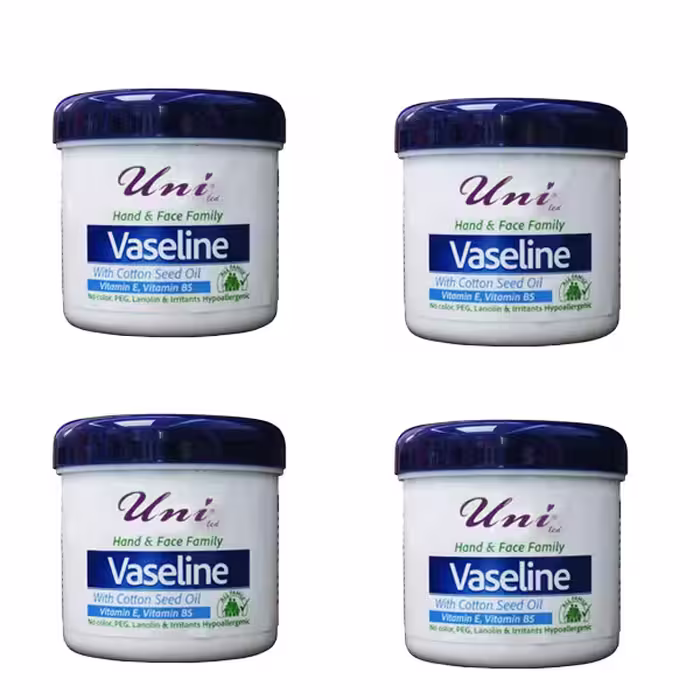 وازلین یونی لد مدل Cotton Seed حجم 100 میلی لیتر مجموعه 4 عددی