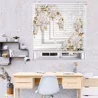 پرده زبرا زیو مدل سیلوئت 3D1332 سایز 150x150 سانتی متر