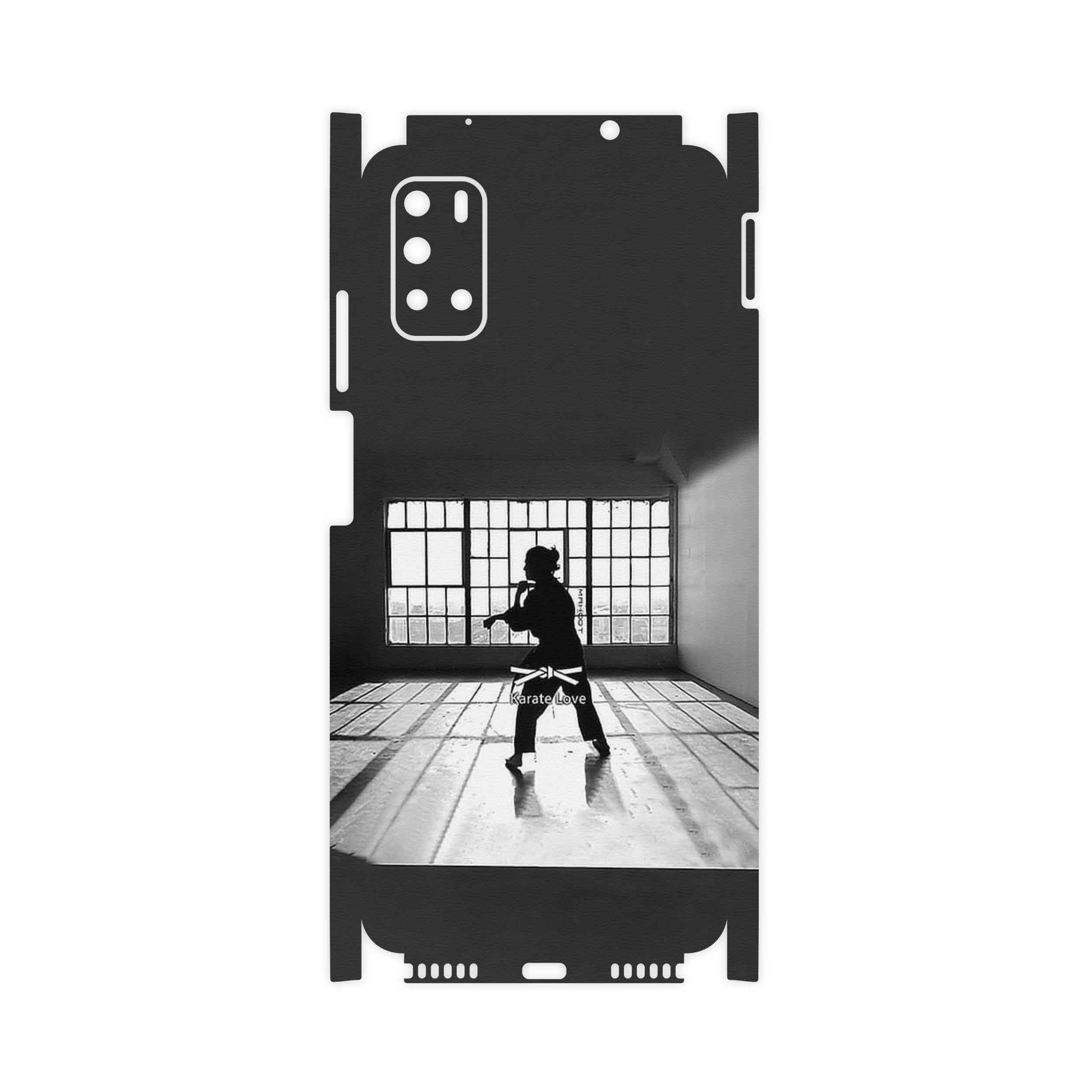 برچسب پوششی ماهوت مدل Karate-FullSkin مناسب برای گوشی موبایل جی پلاس Z10