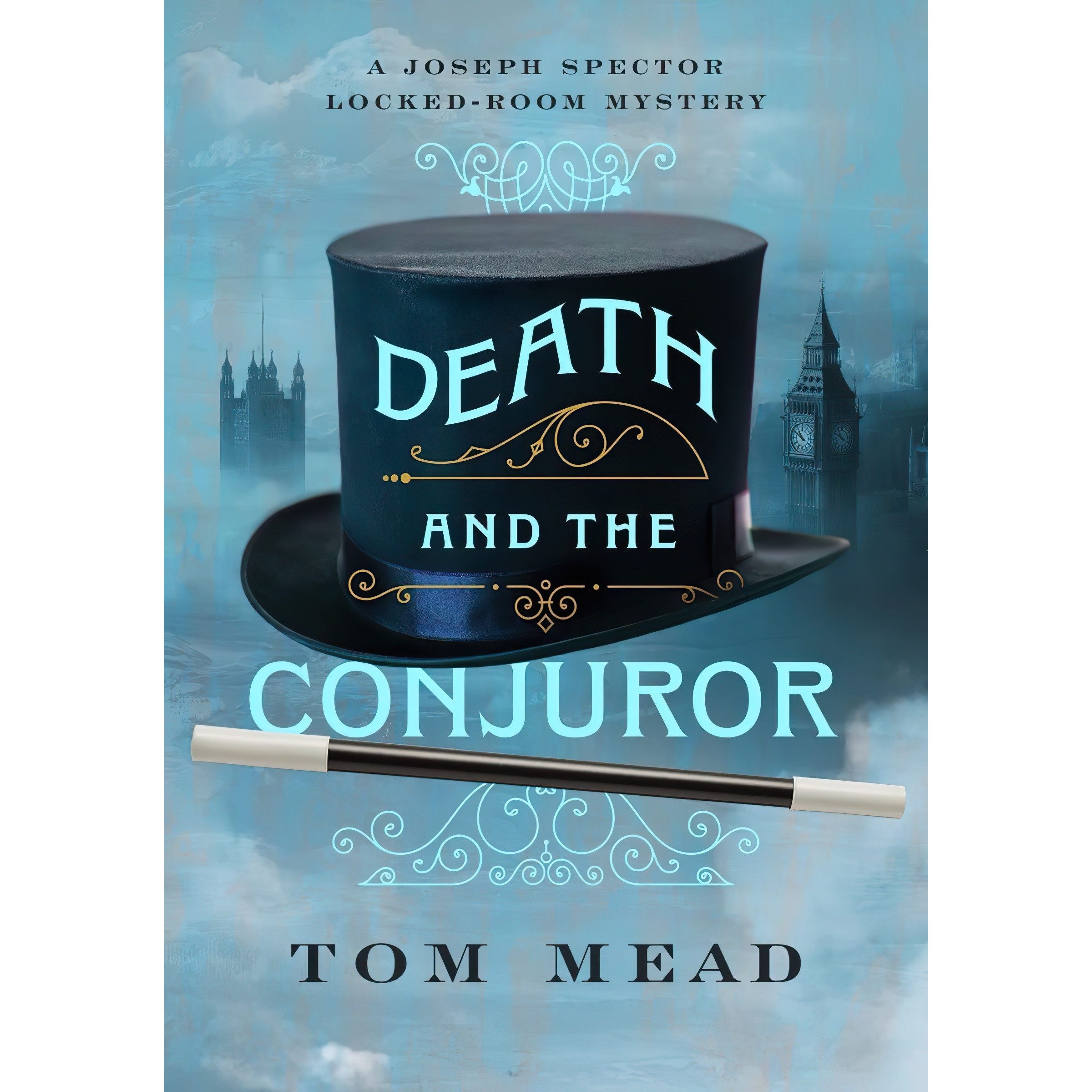 کتاب زبان اصلی Death and the Conjuror اثر Tom Mead انتشارات Mysterious Press