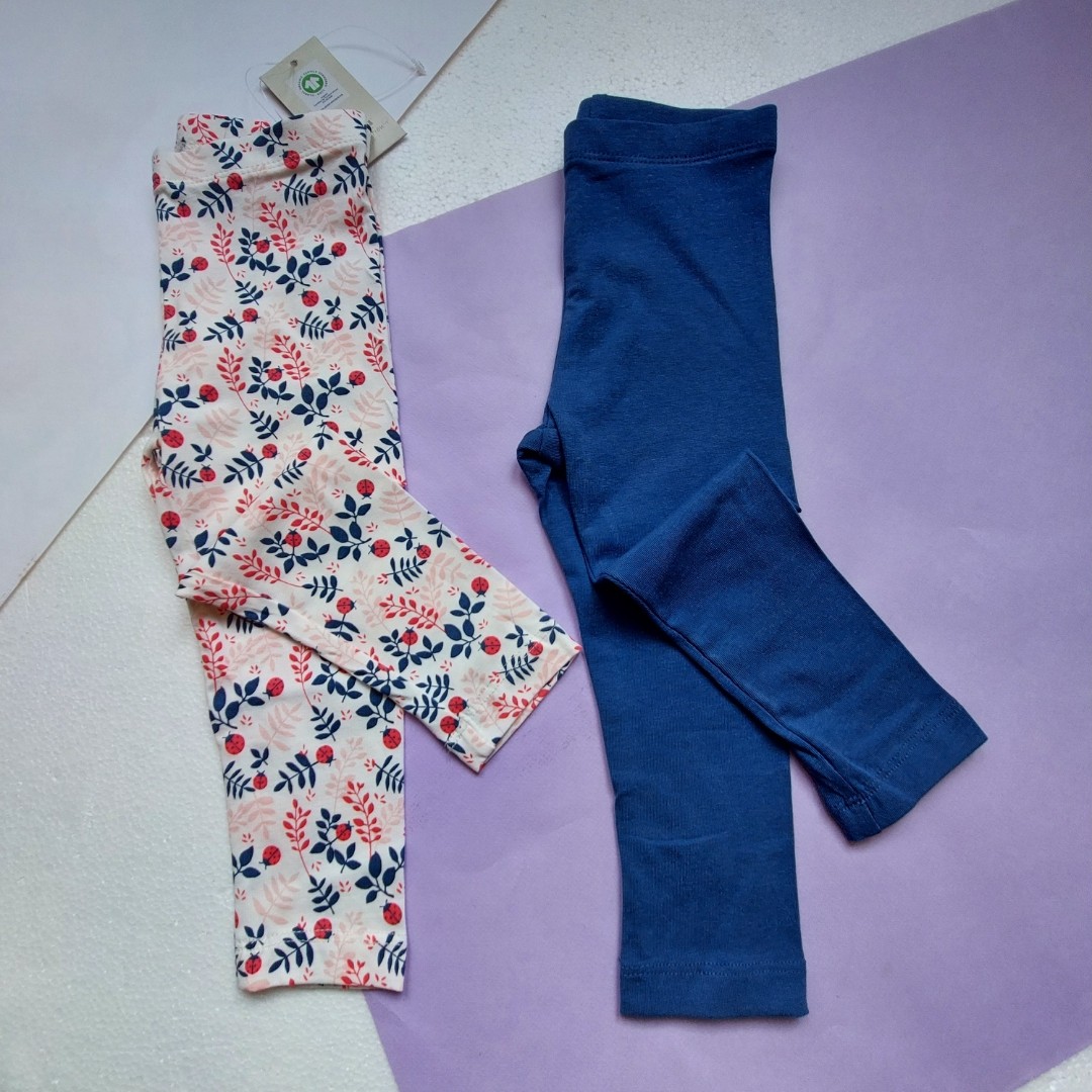 پک دو عددی لگ (شلوار) دخترانه لوپیلو سایز 6 تا 12 ماه