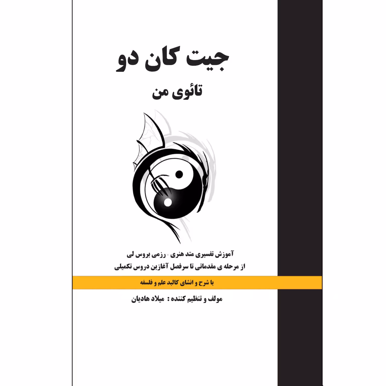 کتاب جیت کاندو-تائوی من اثر میلاد هادیانی فرد نشر زرین اندیشمند