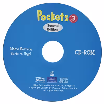 کتاب Pockets 3 Second Edition اثر Barbara Hojel انتشارات لانگمن پیرسون