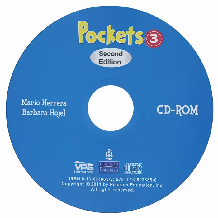 کتاب Pockets 3 Second Edition اثر Barbara Hojel انتشارات لانگمن پیرسون