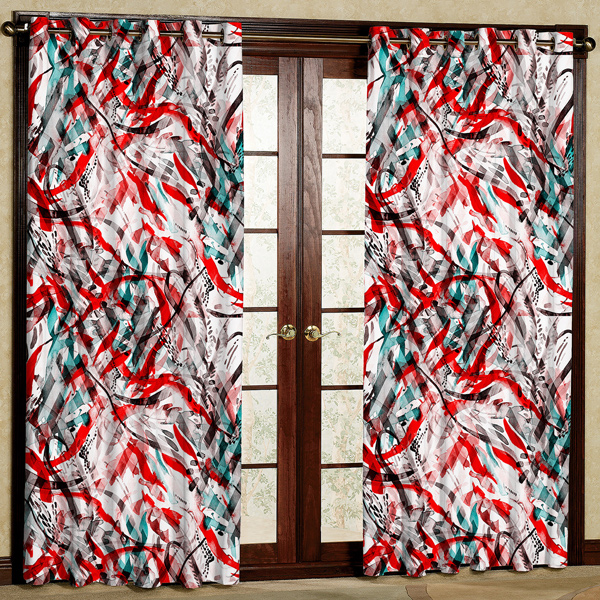 پرده پانچی مدل مخمل کد 6246 سایز 280x140 سانتی متر