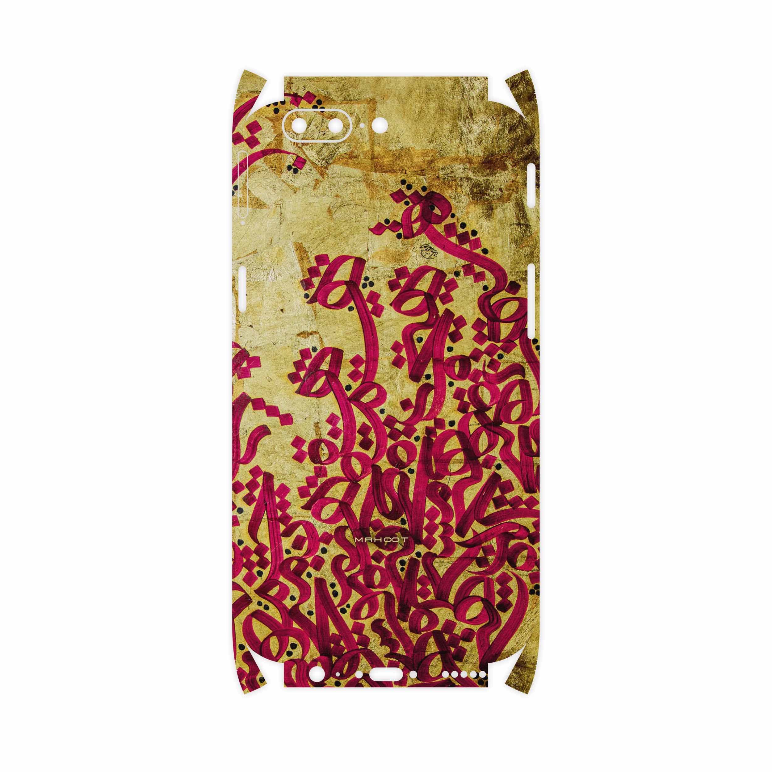 برچسب پوششی ماهوت مدل Nastaliq-5-FullSkin مناسب برای گوشی موبایل وان پلاس 5