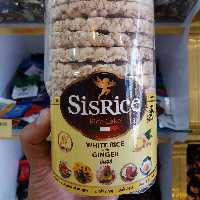 سیس رایس ( رایس کیک) کیک برنجی میان وعده رژیمی با طعم زنجبیل 