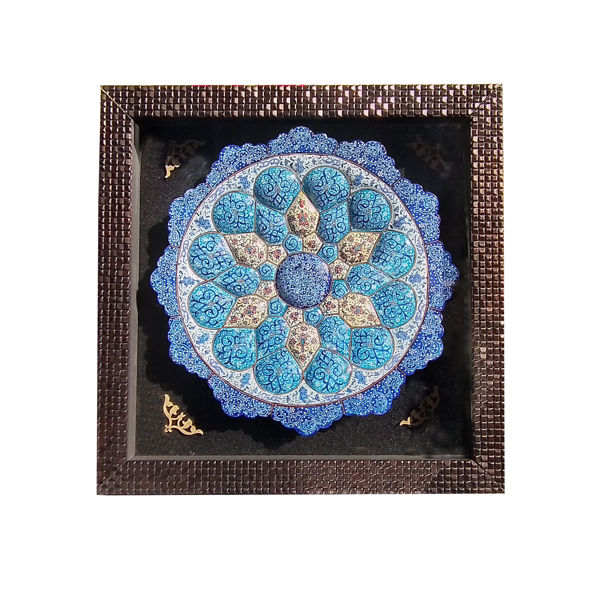 تابلو میناکاری مدل گل کد A 1