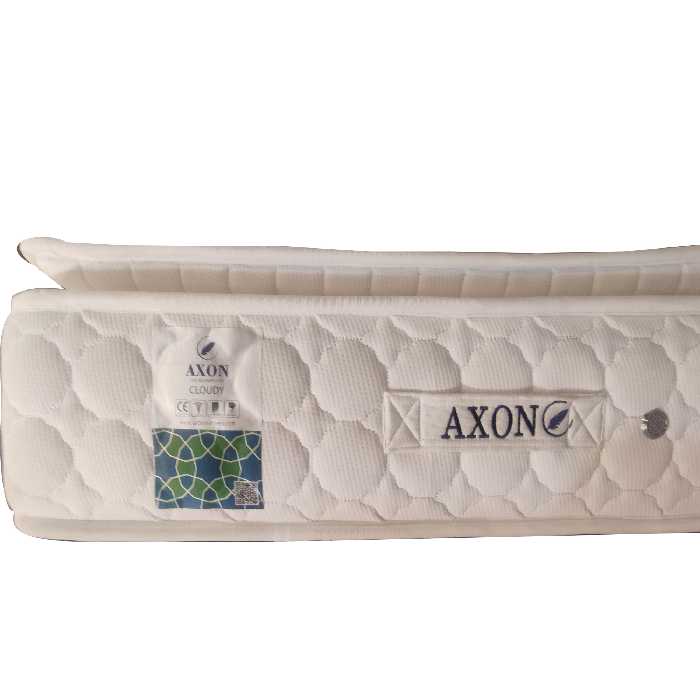 تشک آکسون مدل کلودی یک نفره سایز 120×200 سانتی متر