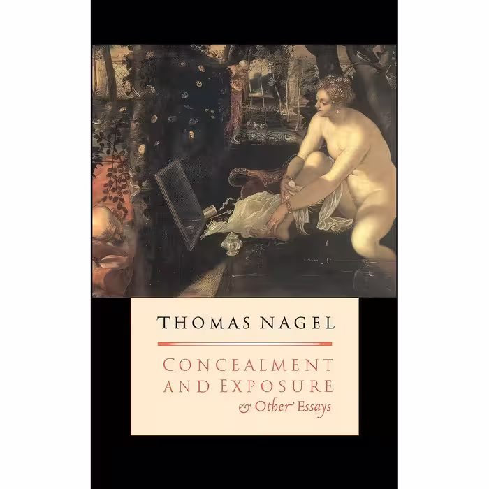 کتاب زبان اصلی Concealment and Exposure اثر Thomas Nagel