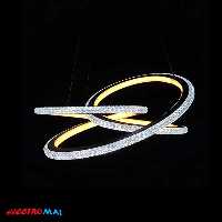 لوستر مدرن دایره تودلی پیچ دوطرفه